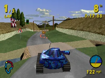 Tank Racer (EU) screen shot game playing